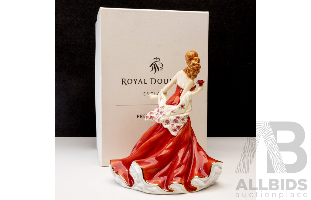 Boxed Royal Doulton 'Lady Telopea' Figure From the Pretty Ladies Series