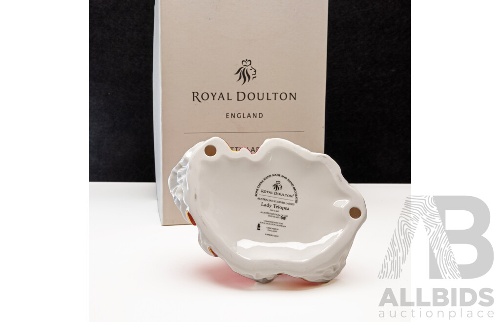 Boxed Royal Doulton 'Lady Telopea' Figure From the Pretty Ladies Series