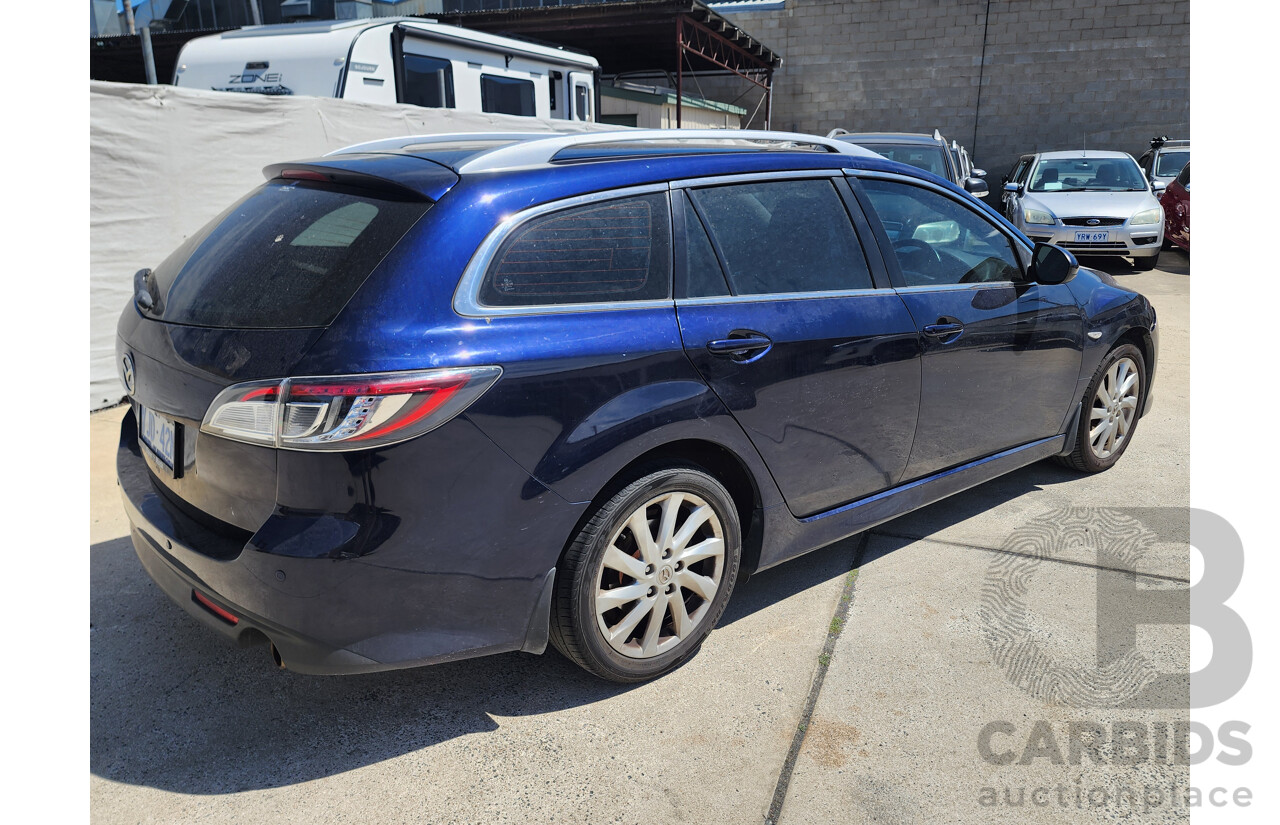 7/2012 Mazda Mazda6 Touring GH MY11 4d Wagon Blue 2.5L