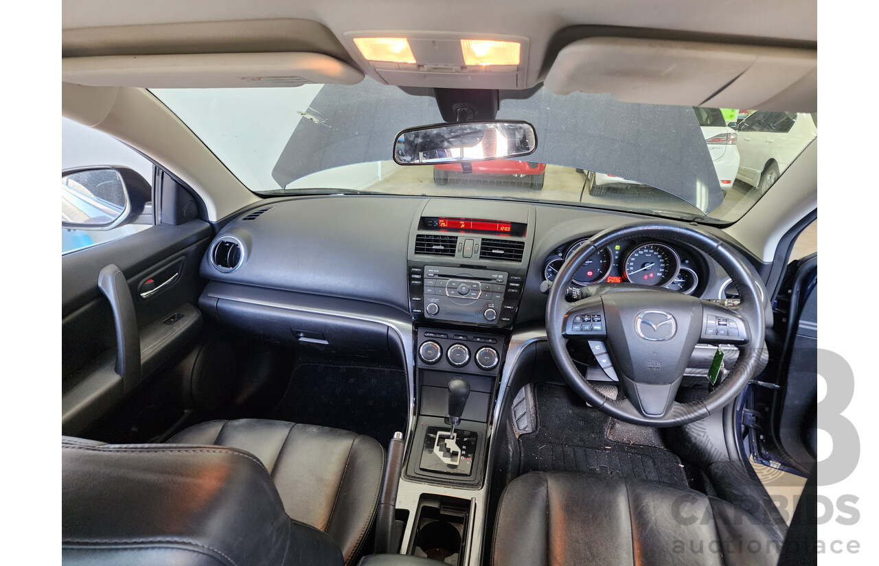 7/2012 Mazda Mazda6 Touring GH MY11 4d Wagon Blue 2.5L