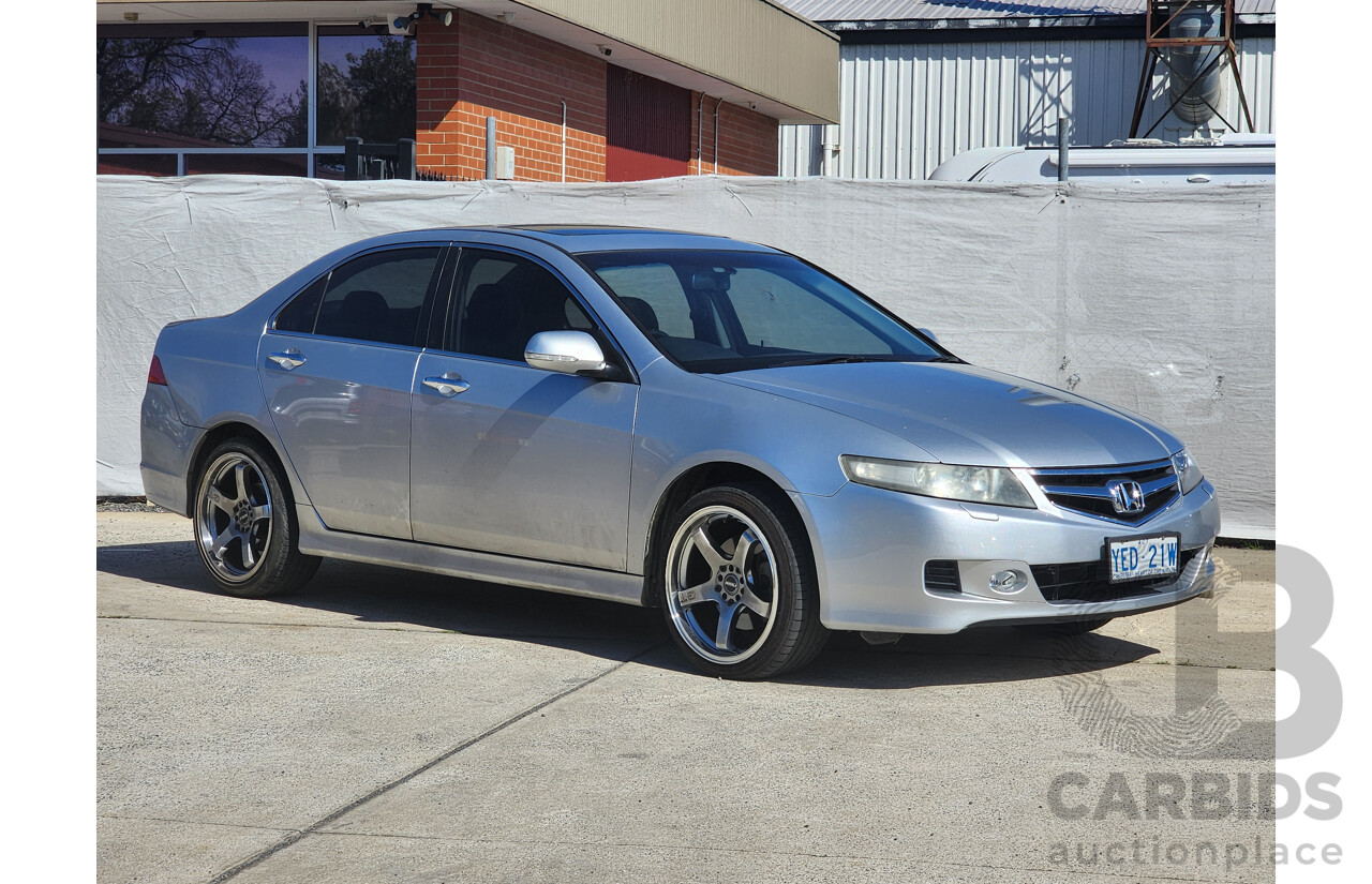 7/2006 Honda Accord EURO Luxury MY06 UPGRADE 4d Sedan Silver 2.4L