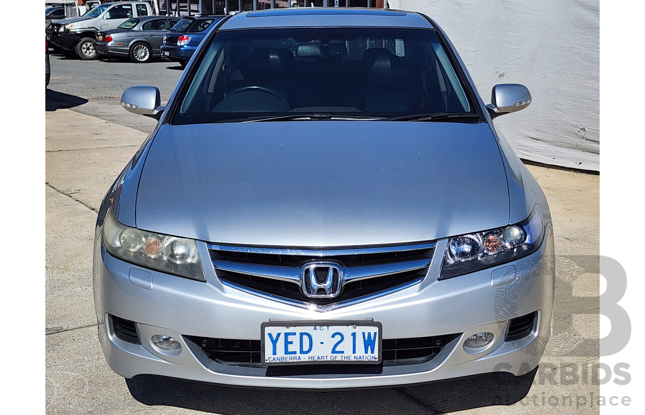 7/2006 Honda Accord EURO Luxury MY06 UPGRADE 4d Sedan Silver 2.4L