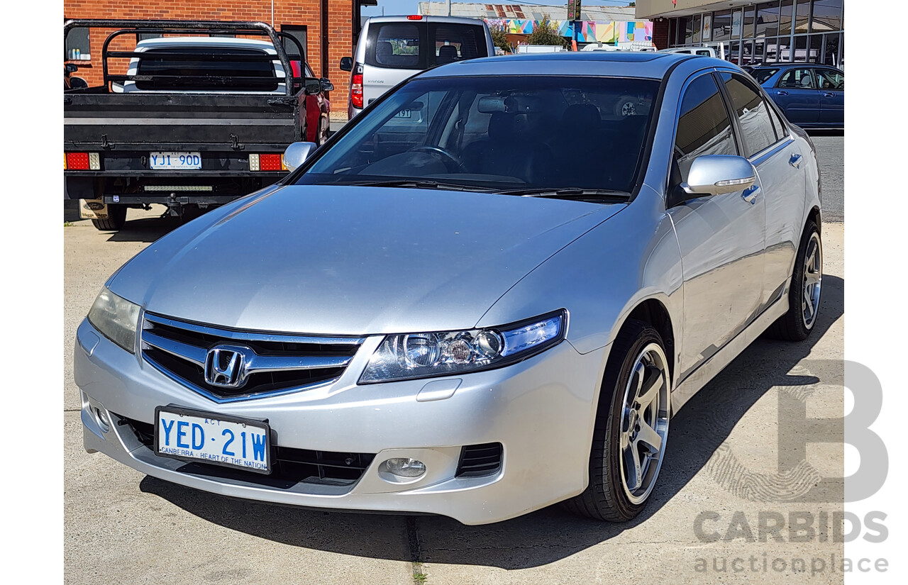 7/2006 Honda Accord EURO Luxury MY06 UPGRADE 4d Sedan Silver 2.4L