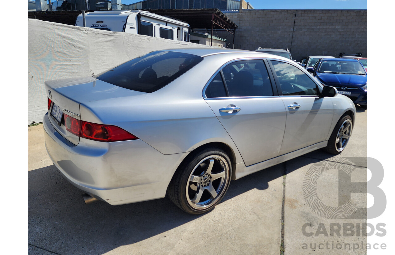 7/2006 Honda Accord EURO Luxury MY06 UPGRADE 4d Sedan Silver 2.4L