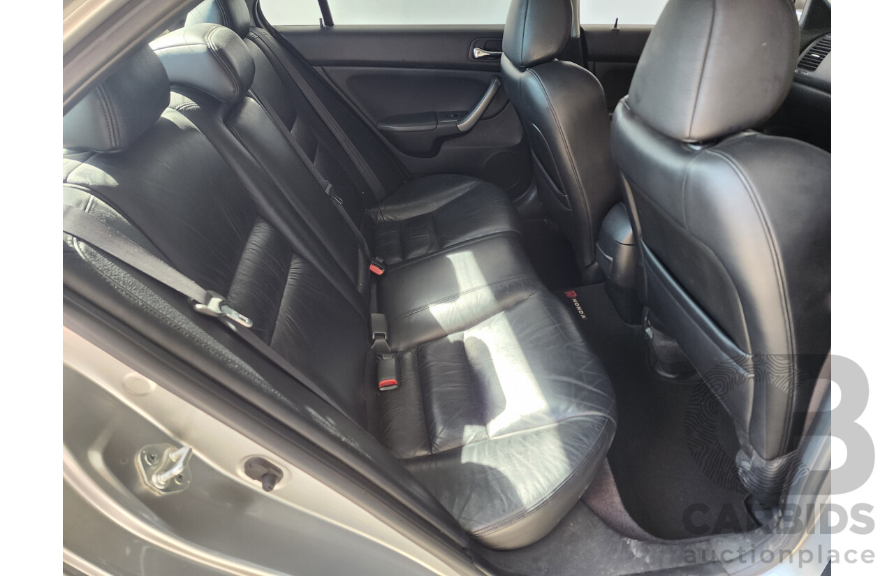 7/2006 Honda Accord EURO Luxury MY06 UPGRADE 4d Sedan Silver 2.4L