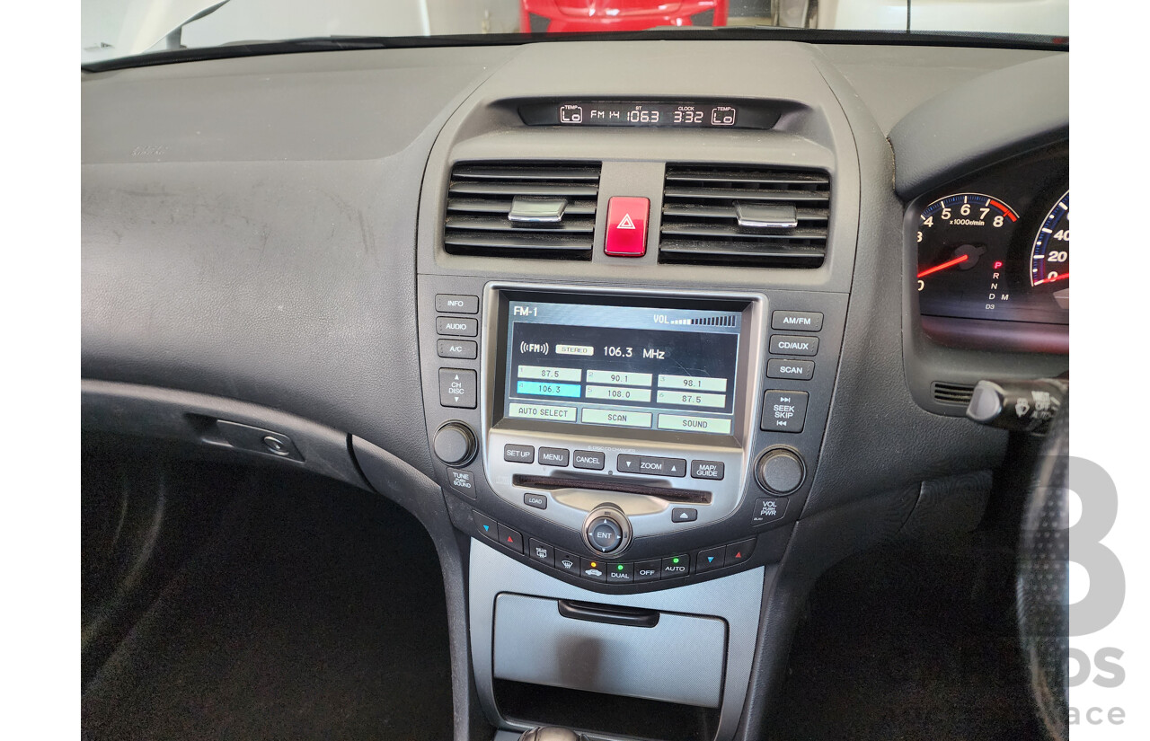7/2006 Honda Accord EURO Luxury MY06 UPGRADE 4d Sedan Silver 2.4L