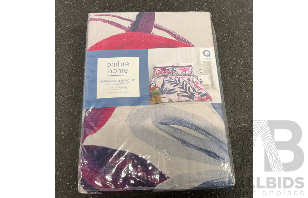 Assorted Household Items Includes Suitcase, Quilt Cover, Car Door Seals for Afra Romeo 30 and More