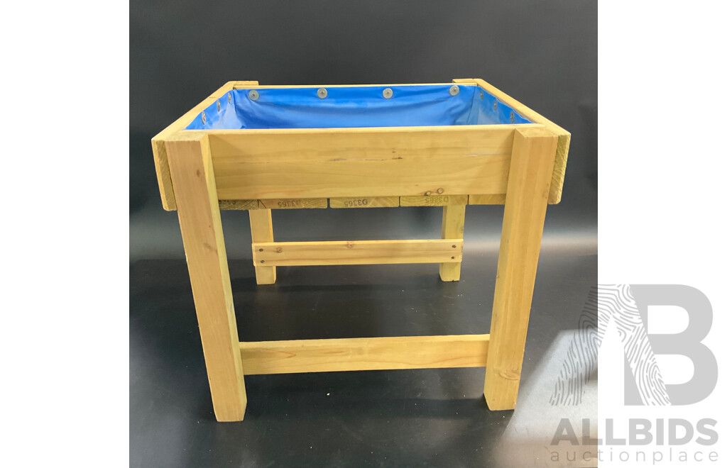 Plum Sand & Water Table & Wooden Climbing Frame & ARABELLA + AUTUMN Play Gym