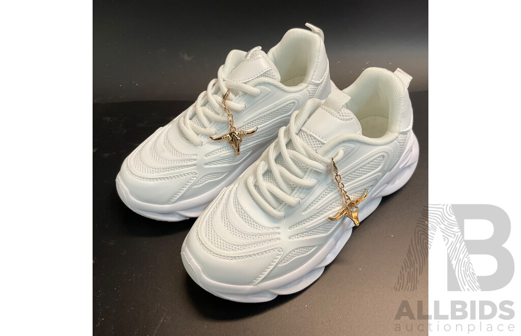 Assorted Women's 8/37/38 & Men's 11/12  Footwear and Jumper