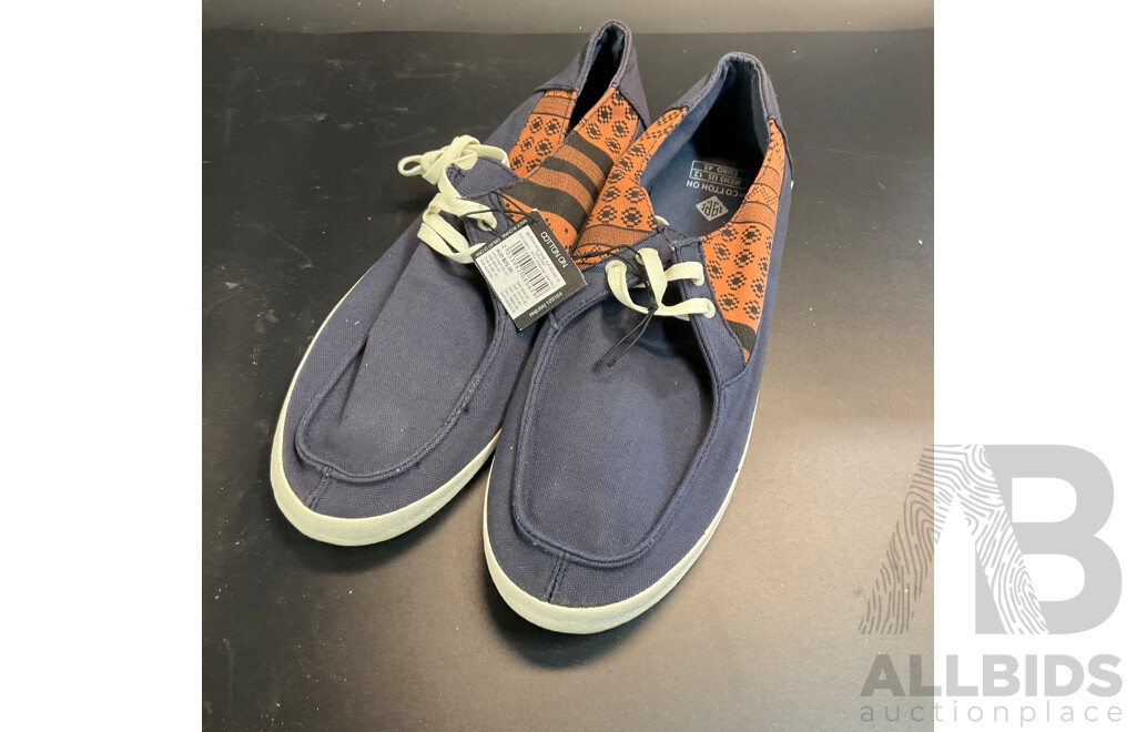 Assorted Women's 8/37/38 & Men's 11/12  Footwear and Jumper