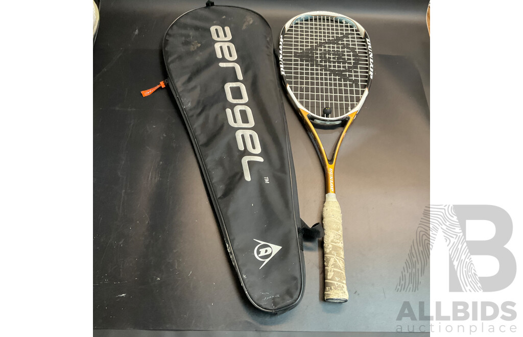 Assorted Squash & Badminton Racket - Lot of 5