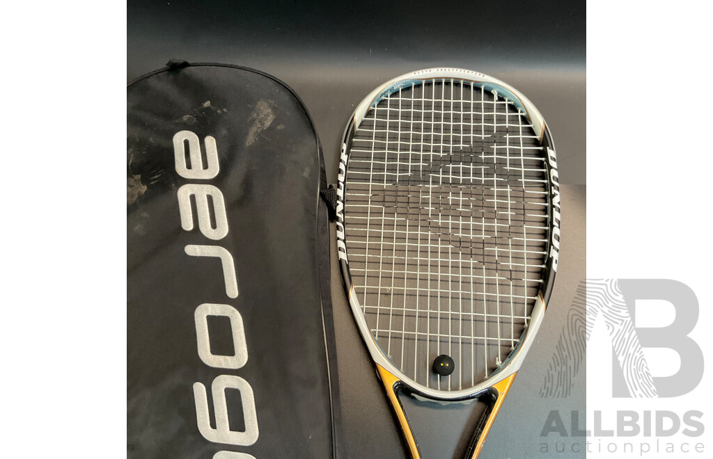 Assorted Squash & Badminton Racket - Lot of 5