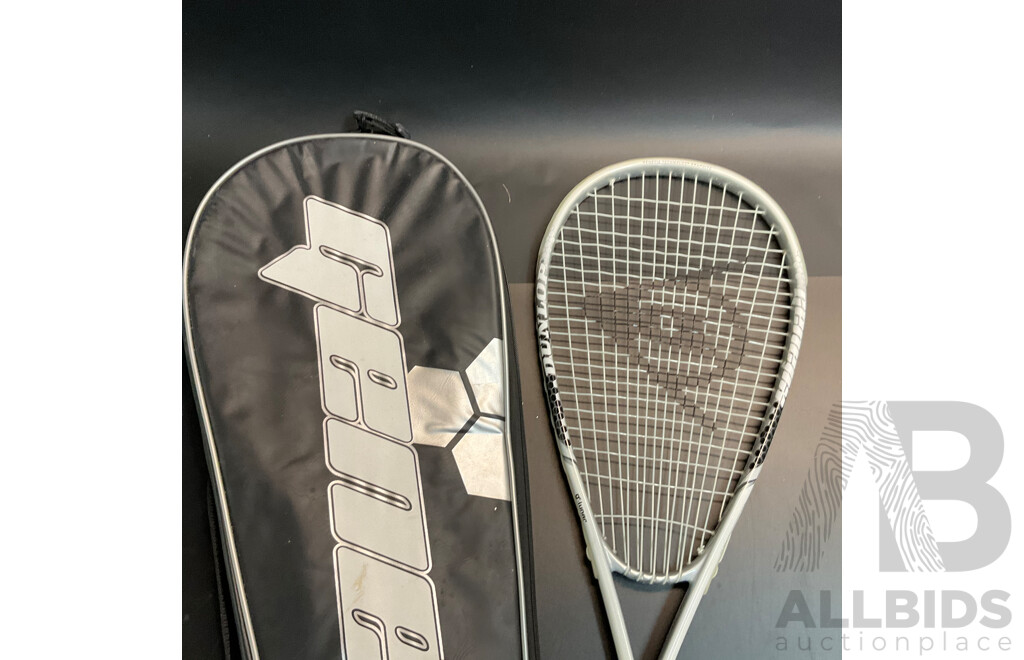 Assorted Squash & Badminton Racket - Lot of 5