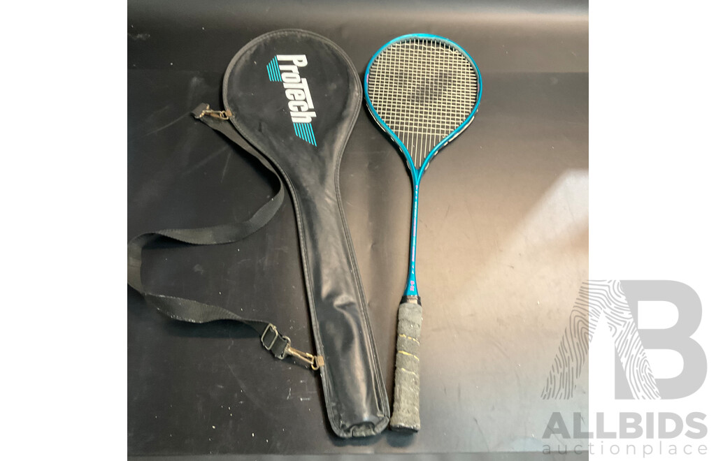 Assorted Squash & Badminton Racket - Lot of 5