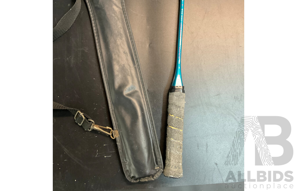 Assorted Squash & Badminton Racket - Lot of 5