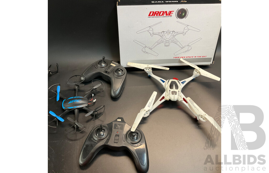 Assorted Build Yourself Toys, Drones, and More