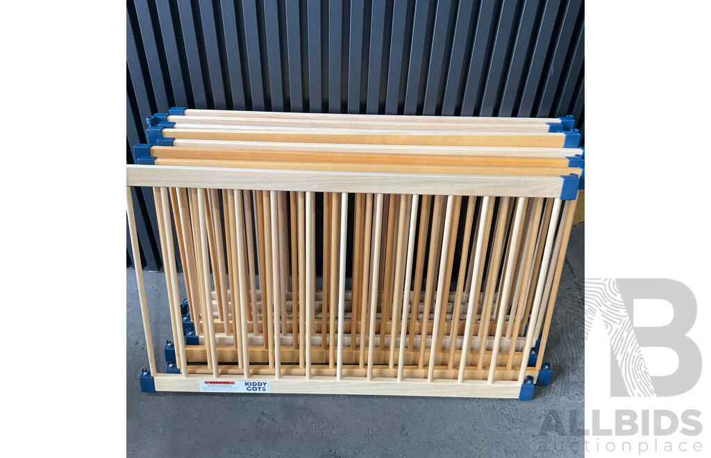 KIDDY Cots Wooden Baby Playpen - 8 Panel