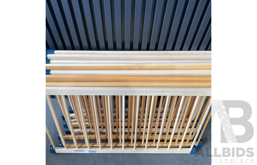 KIDDY Cots Wooden Baby Playpen - 8 Panel
