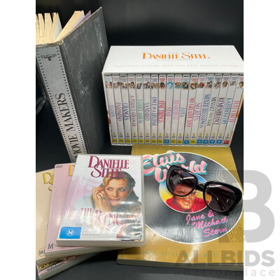 WITCHERY Sunglasses, DANIELLE STEEL'S DVD, ELVIS and Movie Makers Books WITCHERY Sunglasses, DANIELLE STEEL'S DVD, ELVIS and Movie Makers Books