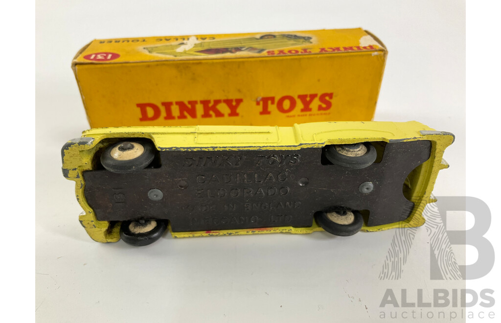 Vintage Dinky Toys Cadillac Tourer 131 in Original Box