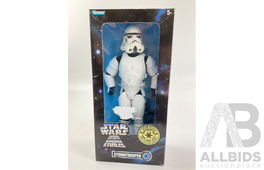 1997 Kenner Star Wars Storm Trooper Collector Series in Original Box, Height 33cm