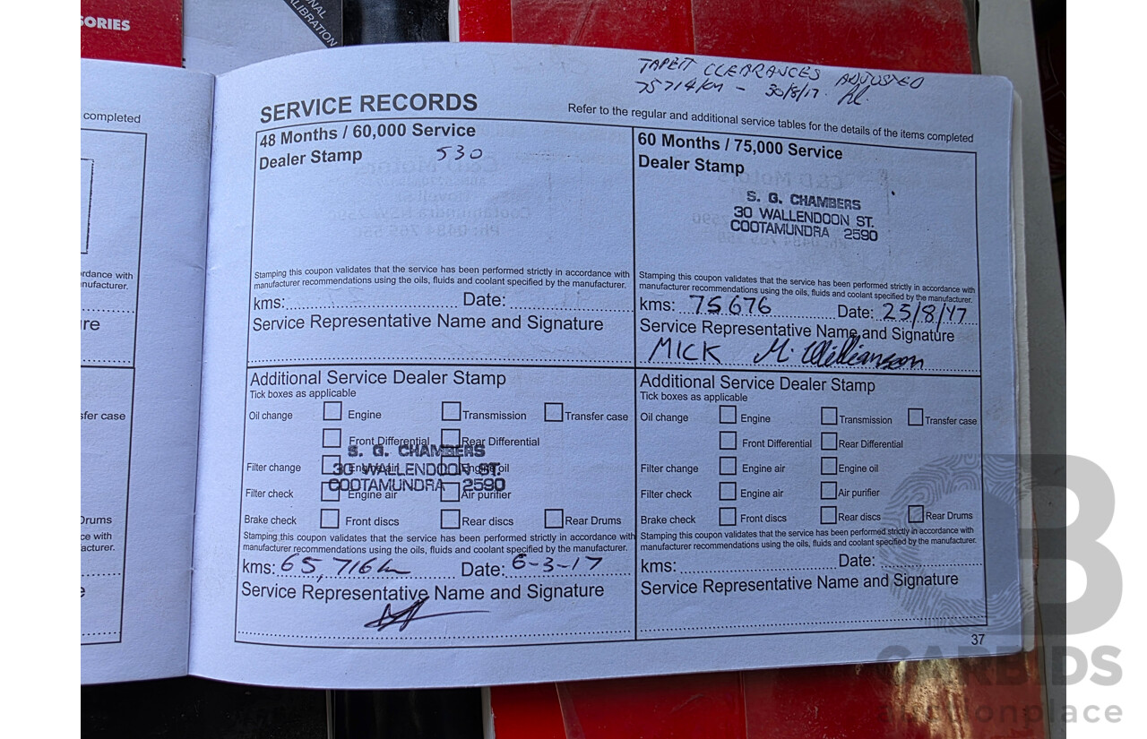 8/2013 Mitsubishi Triton GLX (4x4) MN MY13 C/Chas White 2.5L