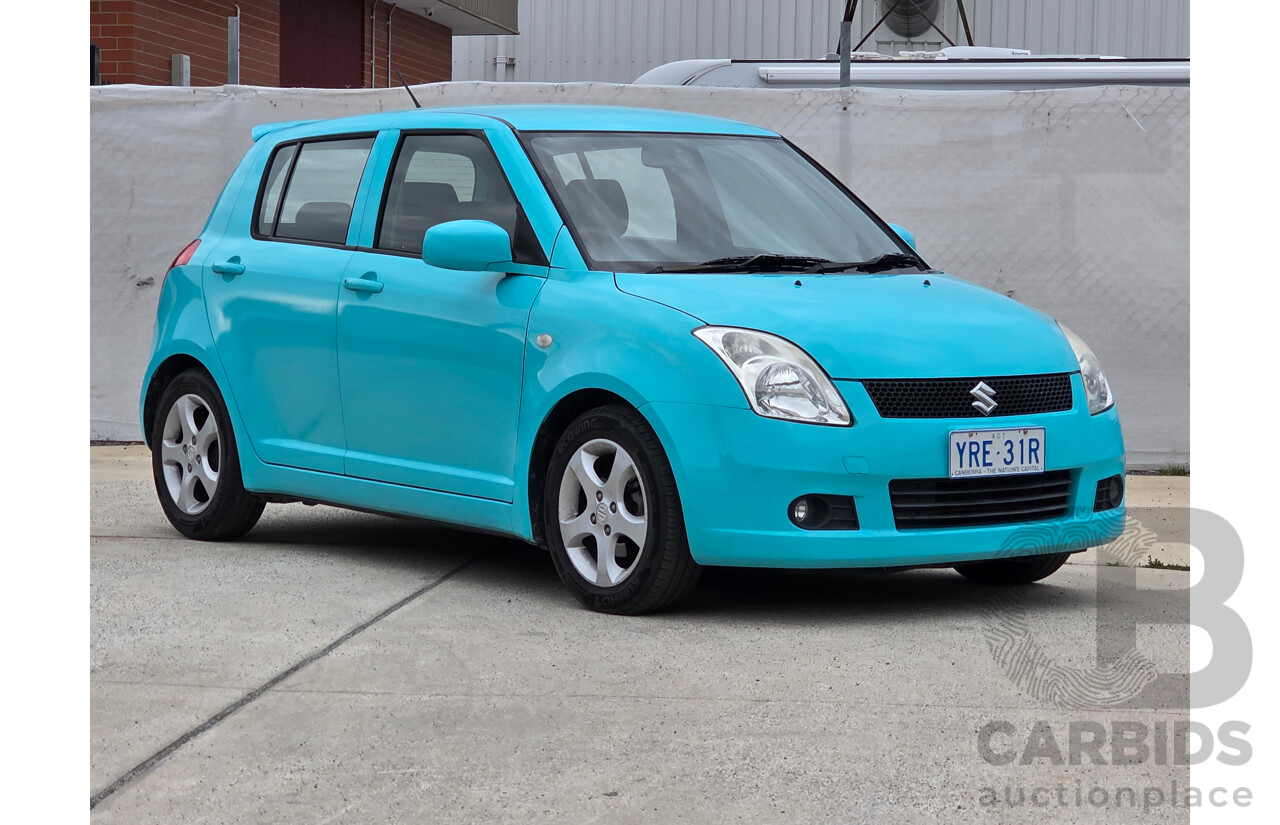 12/2005 Suzuki Swift  EZ 5d Hatchback Green 1.5L