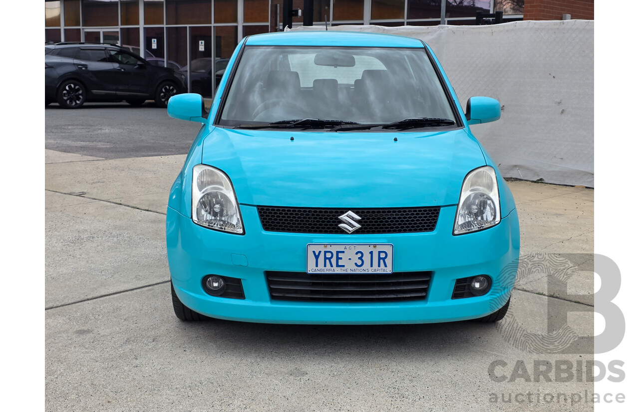 12/2005 Suzuki Swift  EZ 5d Hatchback Green 1.5L