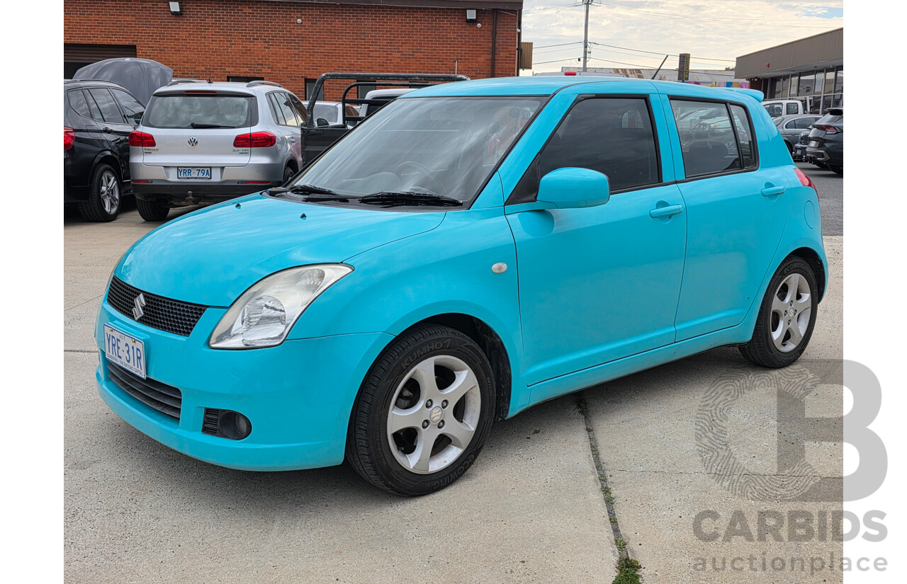 12/2005 Suzuki Swift  EZ 5d Hatchback Green 1.5L