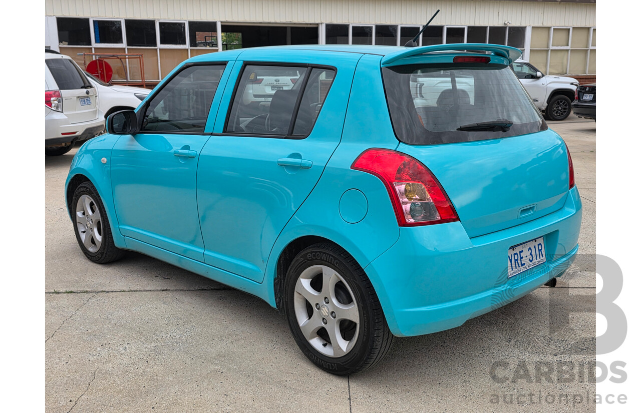 12/2005 Suzuki Swift  EZ 5d Hatchback Green 1.5L