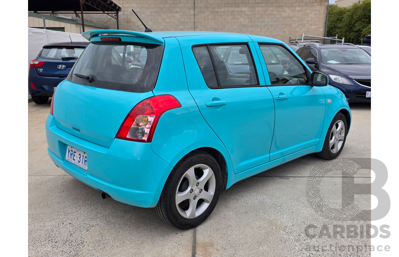 12/2005 Suzuki Swift  EZ 5d Hatchback Green 1.5L