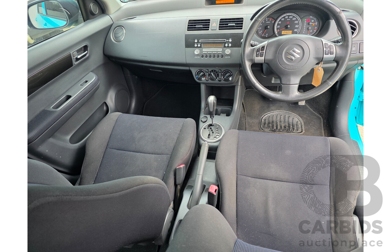 12/2005 Suzuki Swift  EZ 5d Hatchback Green 1.5L