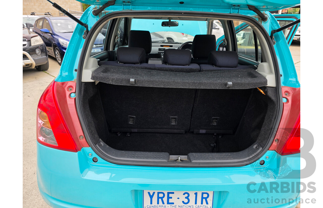 12/2005 Suzuki Swift  EZ 5d Hatchback Green 1.5L
