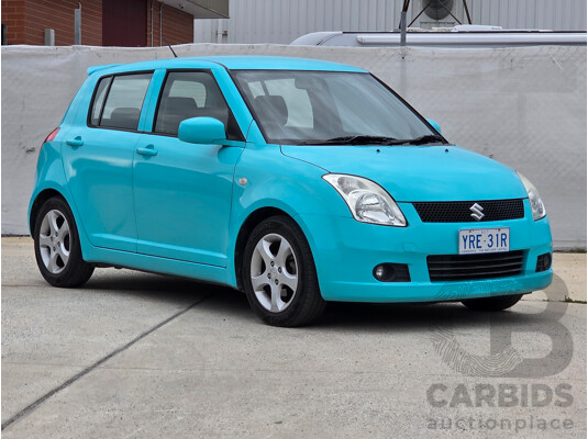 12/2005 Suzuki Swift  EZ 5d Hatchback Green 1.5L