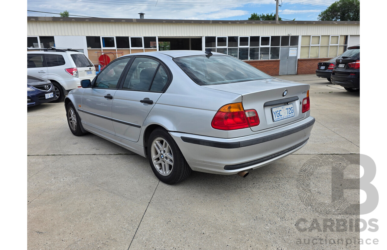 6/2001 Bmw 3 18i Executive E46 4d Sedan Silver 1.9L