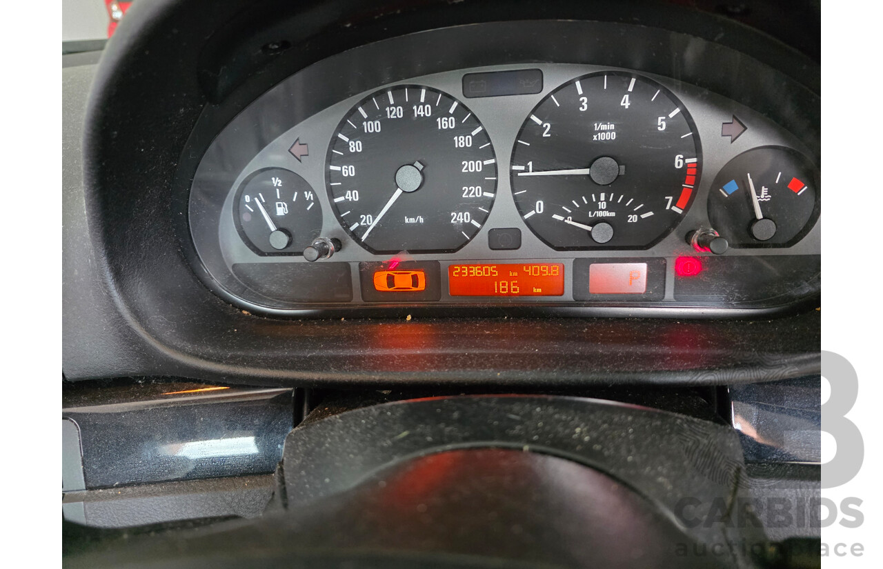 6/2001 Bmw 3 18i Executive E46 4d Sedan Silver 1.9L