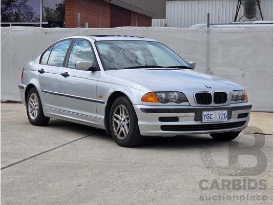 6/2001 Bmw 3 18i Executive E46 4d Sedan Silver 1.9L