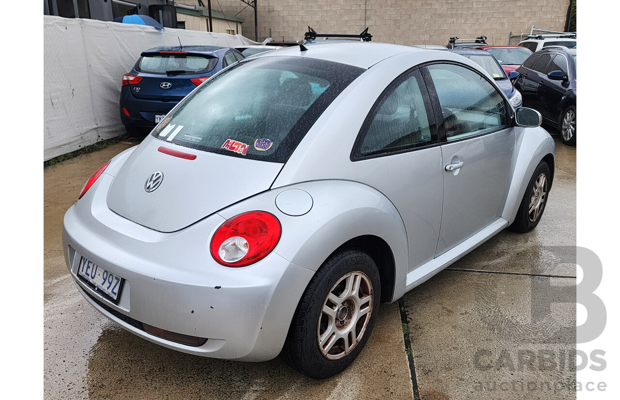 1/2007 Volkswagen Beetle Miami 9C MY06 UPGRADE 3d Hatchback Silver 1.6L