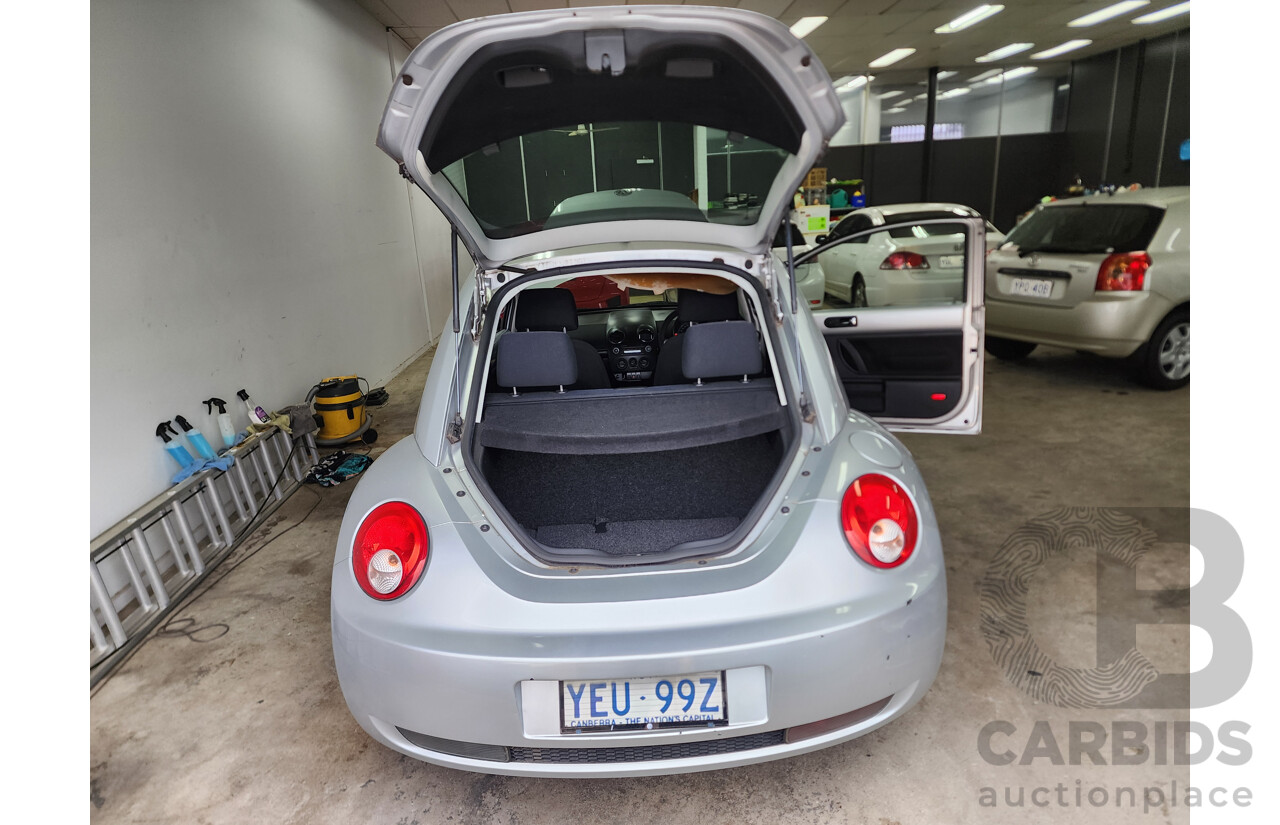 1/2007 Volkswagen Beetle Miami 9C MY06 UPGRADE 3d Hatchback Silver 1.6L
