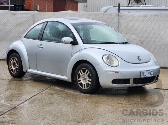 1/2007 Volkswagen Beetle Miami 9C MY06 UPGRADE 3d Hatchback Silver 1.6L