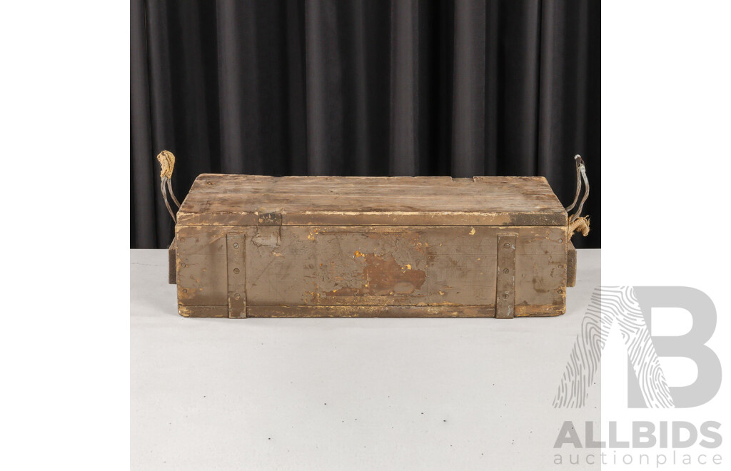 Vintage Timber Military Case