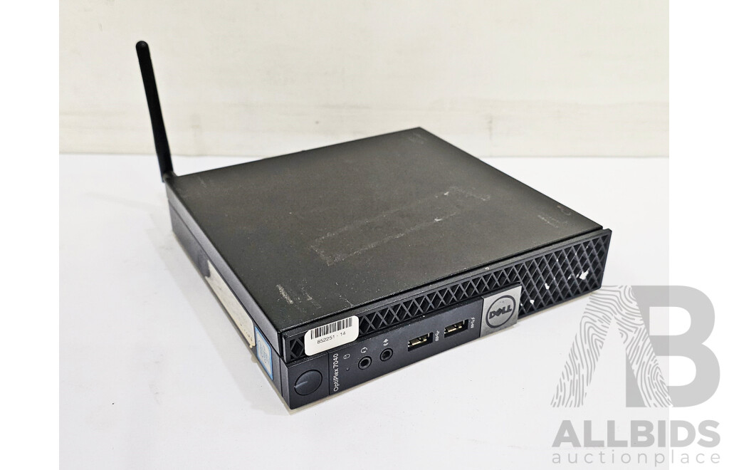Dell OptiPlex 7040 Micro Intel Core I7 (6700T) 2.80GHz-3.60GHz 4-Core CPU Small Form Factor Desktop Computer