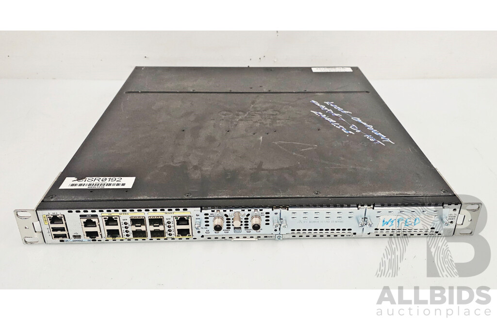 Cisco (ISR4431/K9) 4400 Series Integrated Services Router