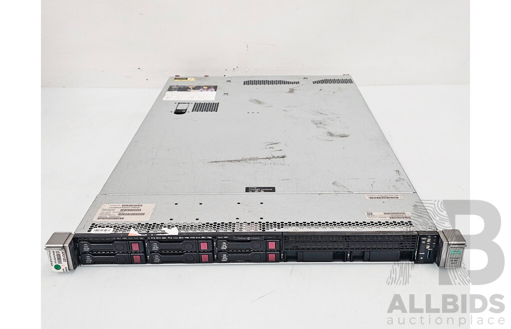 HPE ProLiant DL360 Gen9 Dual Intel Xeon (E5-2630 V4) 2.20GHz-3.10GHz 10-Core CPU 1RU Server W/ 32GB DDR4