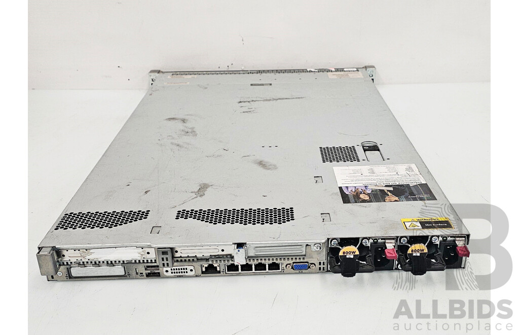 HPE ProLiant DL360 Gen9 Dual Intel Xeon (E5-2630 V4) 2.20GHz-3.10GHz 10-Core CPU 1RU Server W/ 32GB DDR4