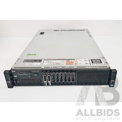 Dell PowerEdge R820 Quad Intel Xeon (E5-4640) 2.4GHz-2.8GHz 8-Core CPU 2RU Server W/ 144GB DDR3