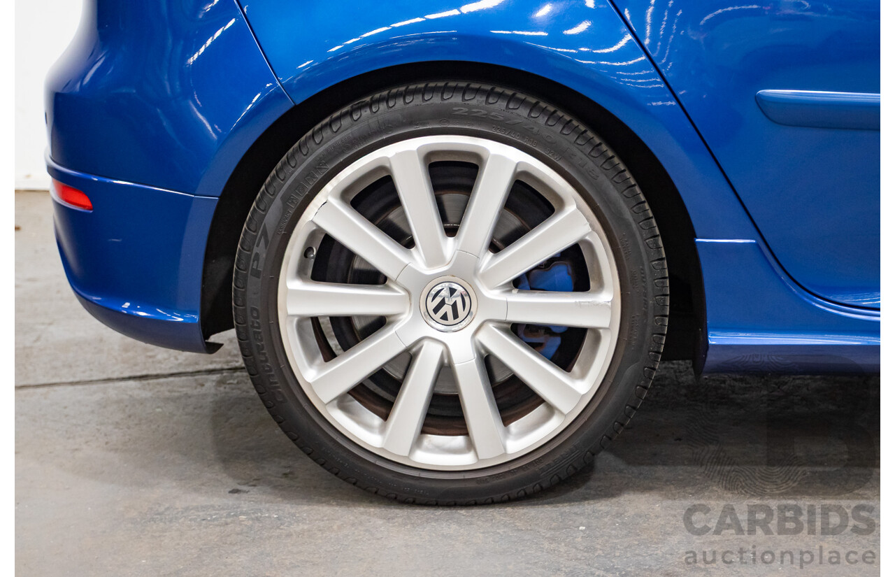 4/2008 Volkswagen Golf R32 Mk5 (AWD) 1K MY08 Upgrade 5d Hatchback Blue Graphite Pearl VR6 3.2L