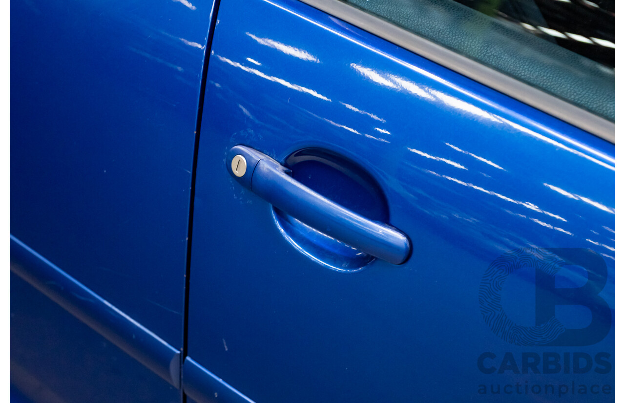 4/2008 Volkswagen Golf R32 Mk5 (AWD) 1K MY08 Upgrade 5d Hatchback Blue Graphite Pearl VR6 3.2L