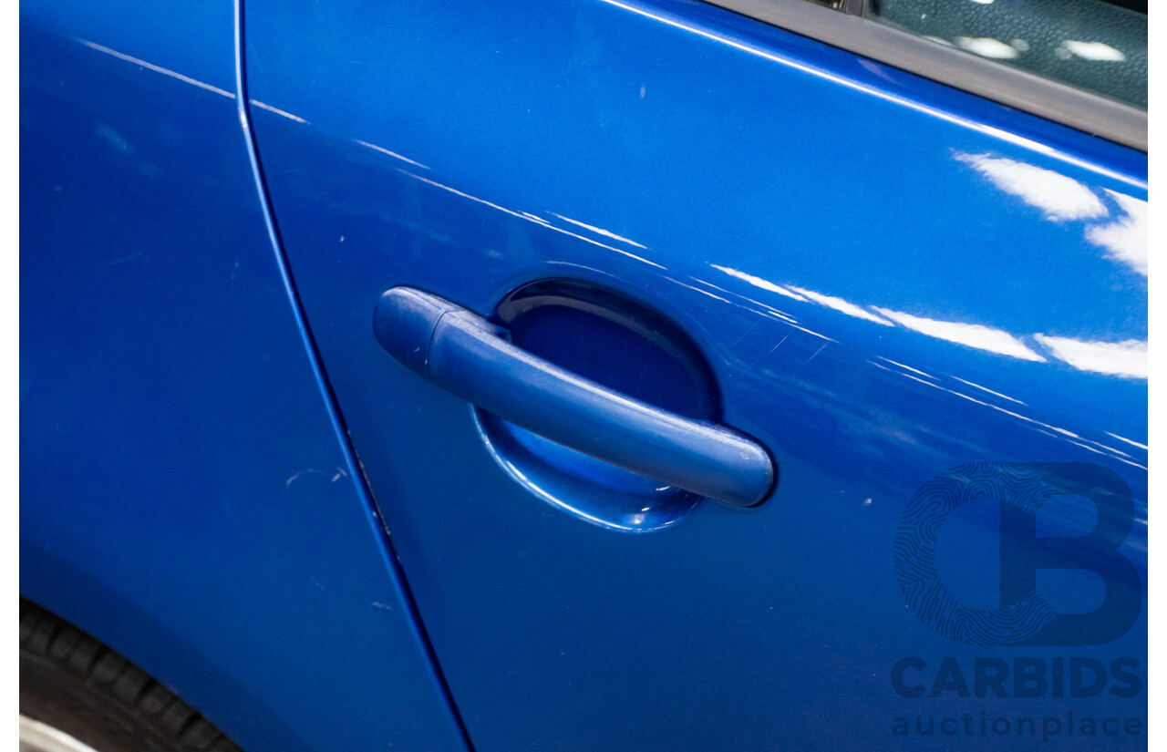 4/2008 Volkswagen Golf R32 Mk5 (AWD) 1K MY08 Upgrade 5d Hatchback Blue Graphite Pearl VR6 3.2L