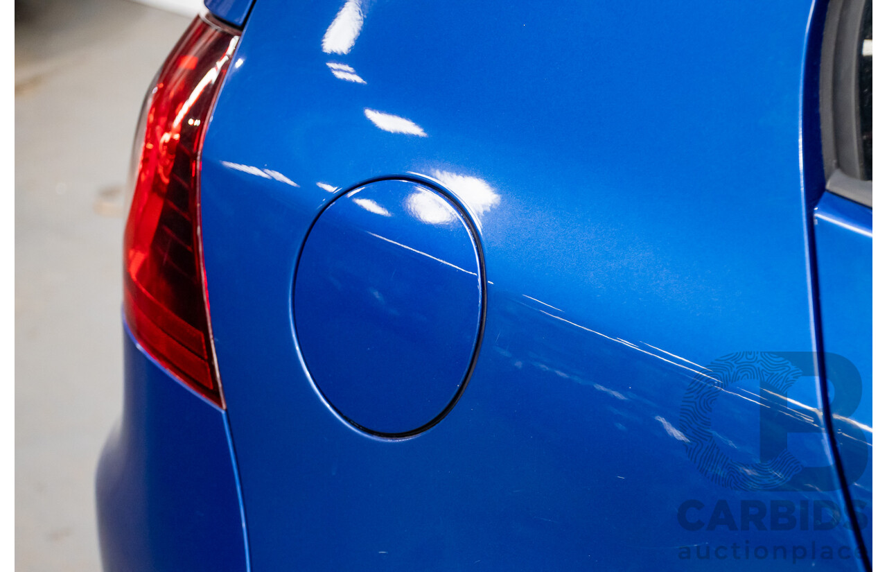 4/2008 Volkswagen Golf R32 Mk5 (AWD) 1K MY08 Upgrade 5d Hatchback Blue Graphite Pearl VR6 3.2L
